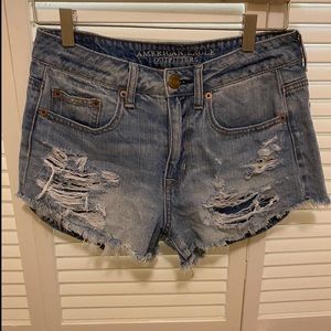 American Eagle Cut-off Denim Shorts